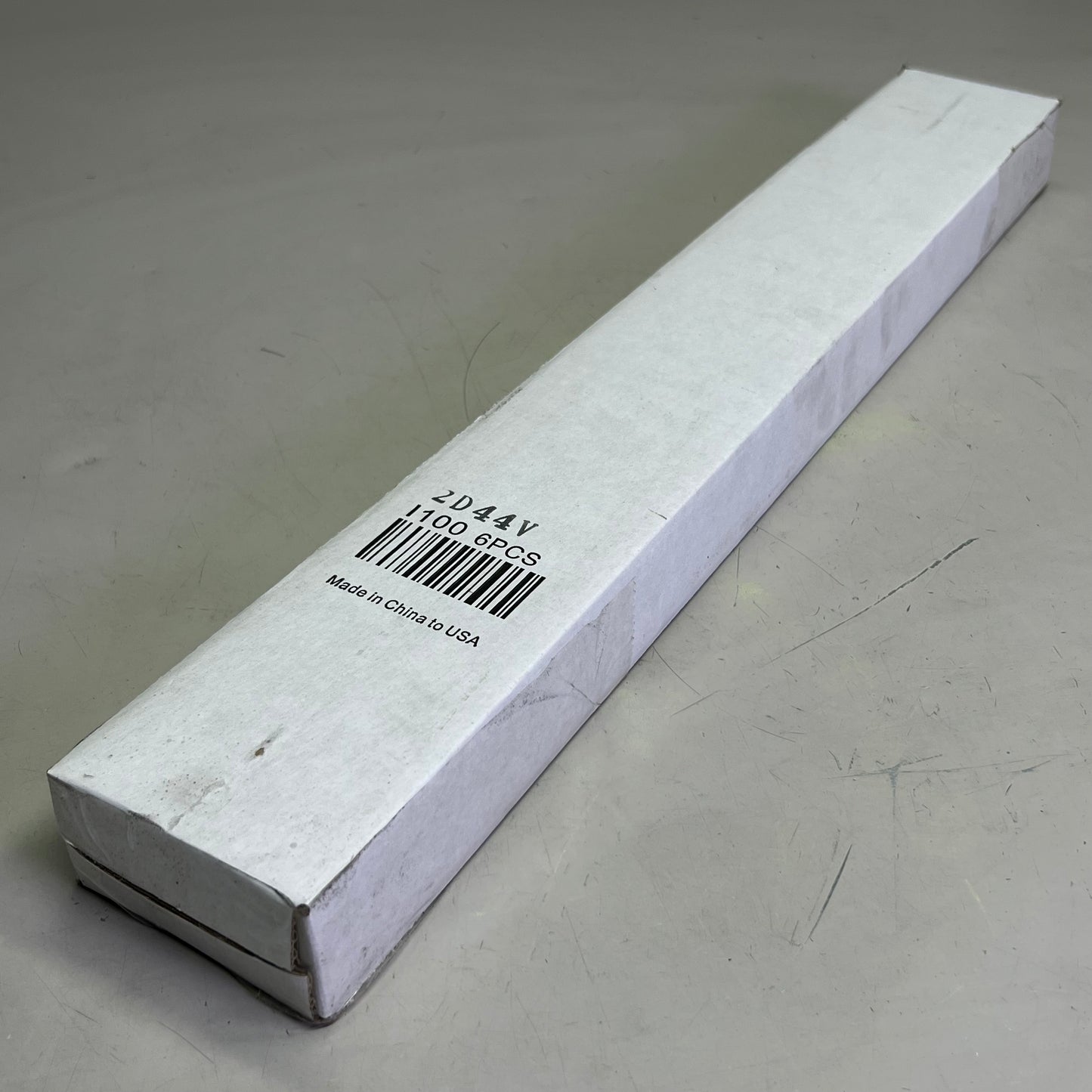 (6 Pcs) Steel Raceway I100 Sz 25" L x 1" W, Grey