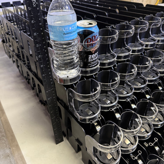 ZA@ Food Storage Fun!!! RTC (Set of 4) Beverage Merchandising Dispenser w/Spring Glide