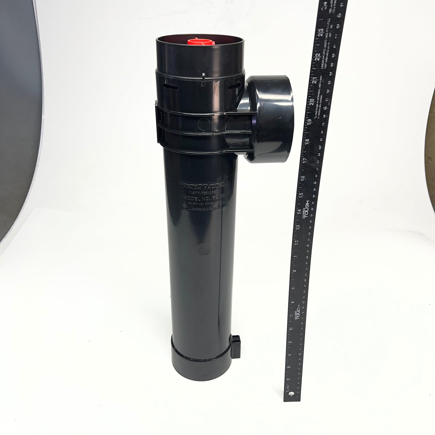 POLYLOK Effluent Filter & Baffle Combo Simple Instal 800 Gal Per Day Black PL-68