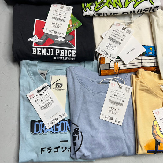 ZA@ ZARA Lot of Kids Clothing Tee-Shirts, Jeans & Shorts Boy's Assorted Sizes