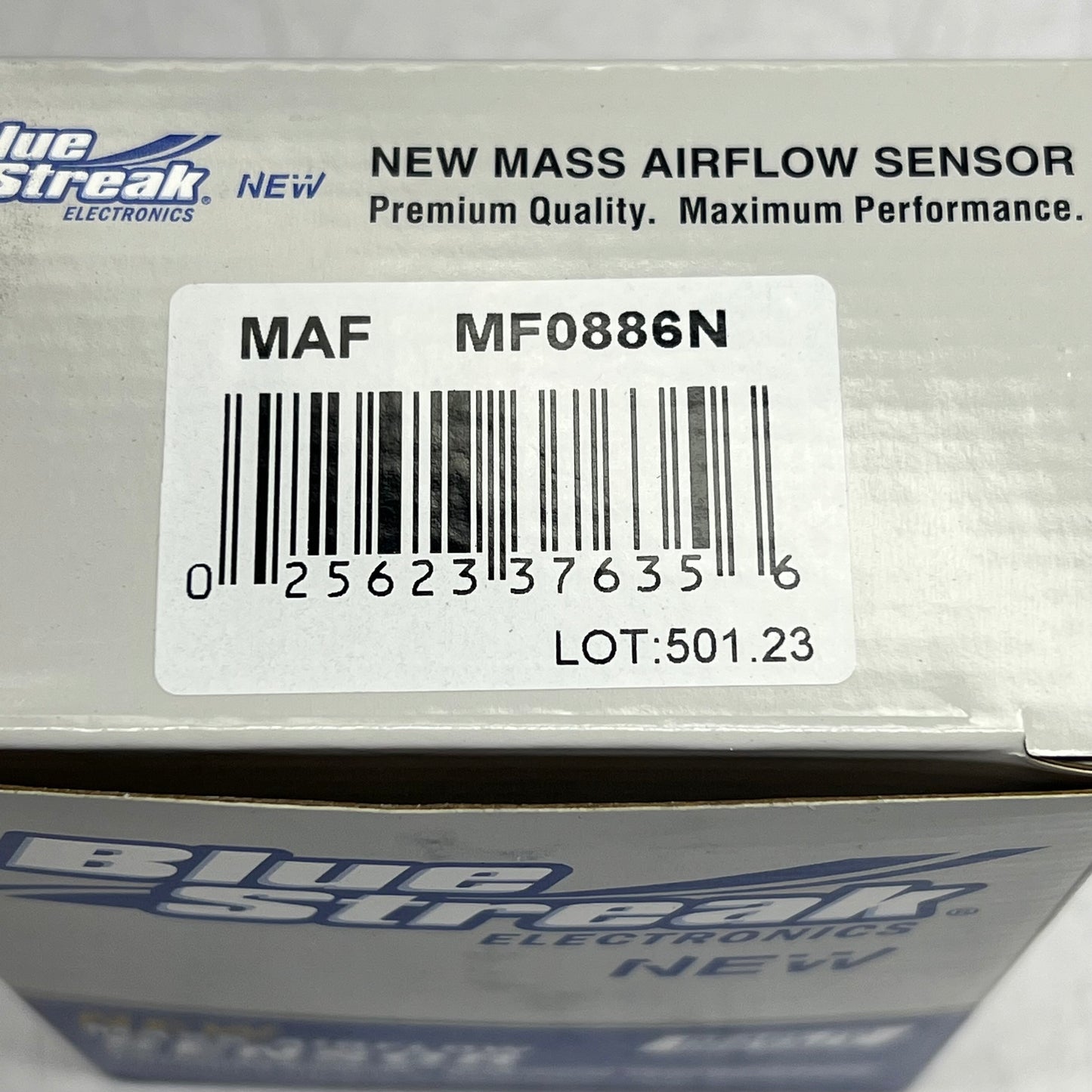 BLUE STREAK Bolt on Clamp on Mass Airflow Sensor for Ford & Mercury MF0886N