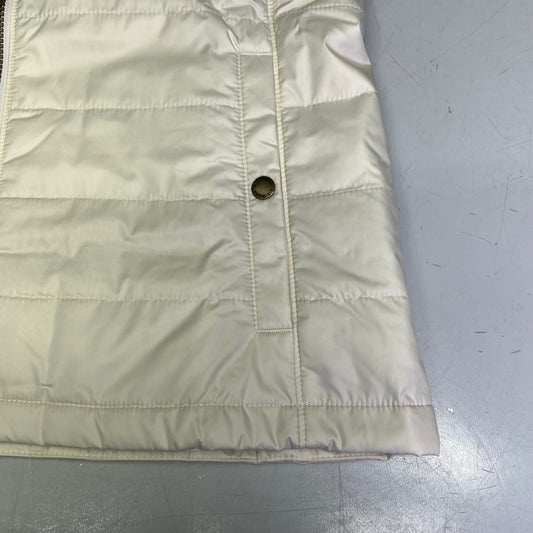 L.L. BEAN Mountain Classic Puffer Vest Women's Sz M Reg Shore/Paperwhite 513527