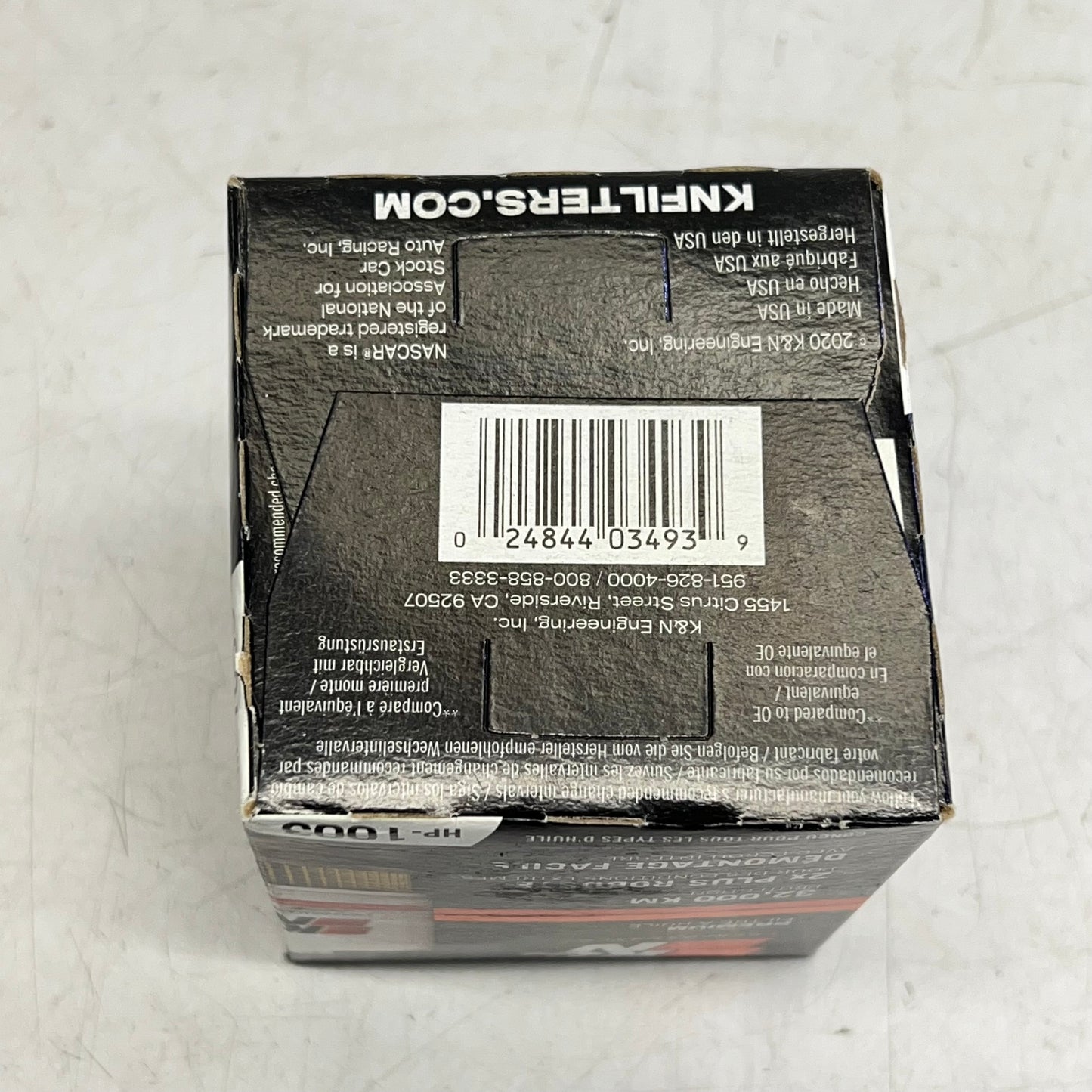 K&N (2 PACK) 20,000 Mile Premium Oil Filter for Lexus, Toyota & More HP-1003