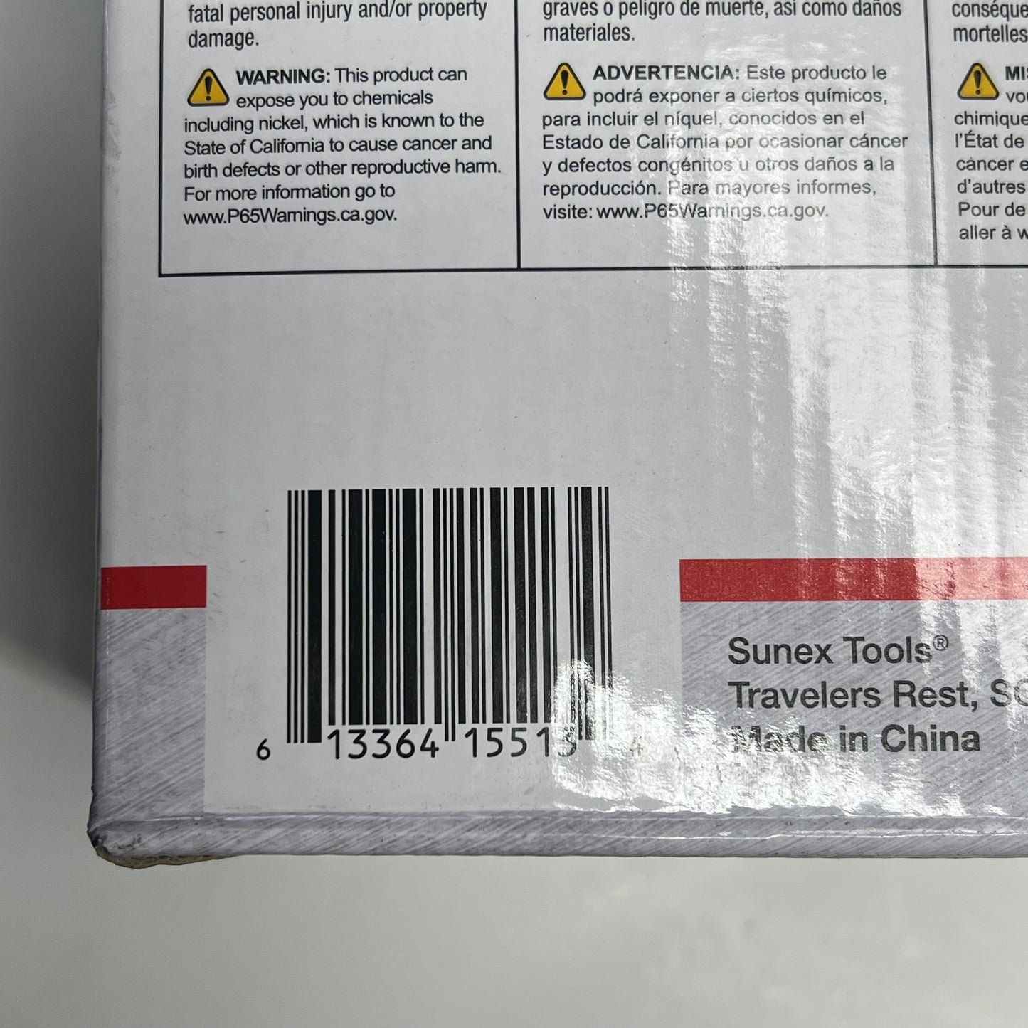 SUNEX TOOLS Bottle Jack Fully Welded Base Built-in Safety Valve 6 Ton 4406