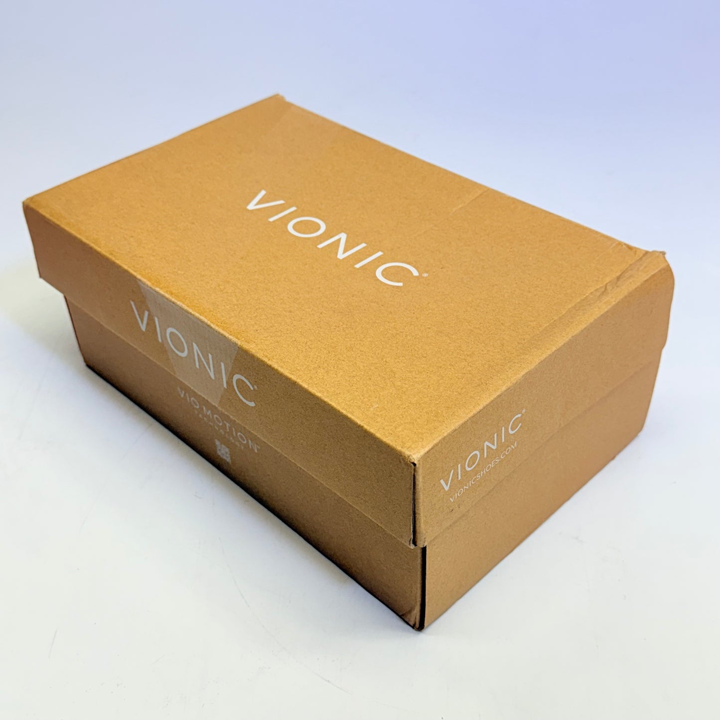 VIONIC Slingback Sandals Raya Adjustable Leather Sz 8M Silver New