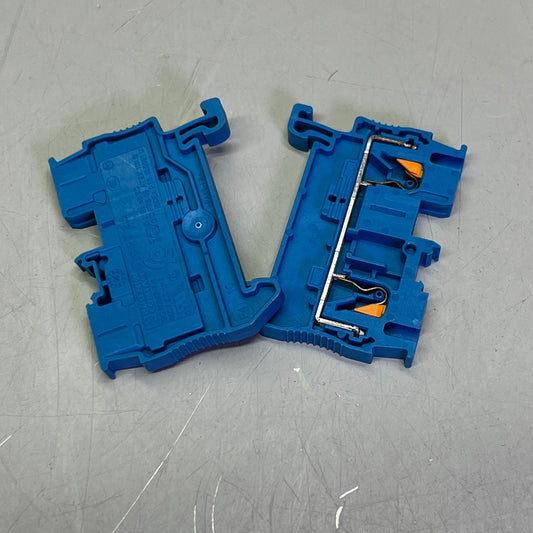 PHOENIX CONTACT Feed Through Terminal Block 1 Deck Level PT 2.5 BU Blue 3209523