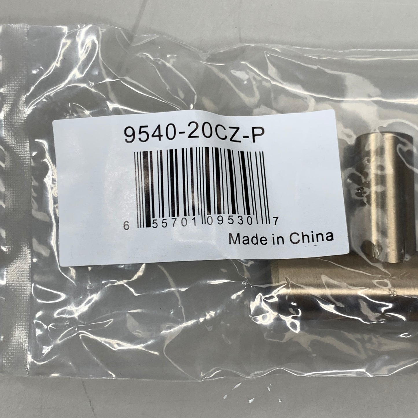 BERENSON (10 PACK) Traditional Advantage Two T-Bar Pull Champagne 3" 9540-20CZ-P