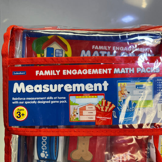 LAKESHORE Skill Building Family Engagement Math Packs Ages 3-5yrs GG658