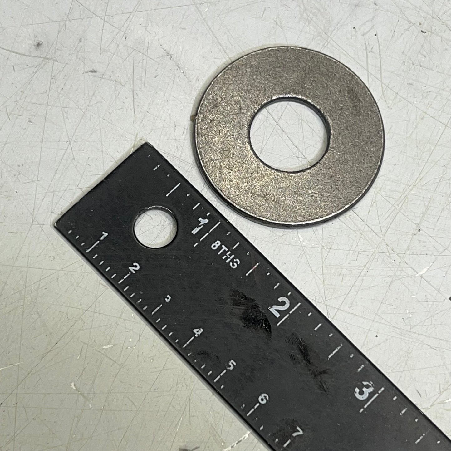 ZA@ COPPER STATE BOLT & NUT CO (6.8 POUNDS) Large Washers Unknown Exact Measurements