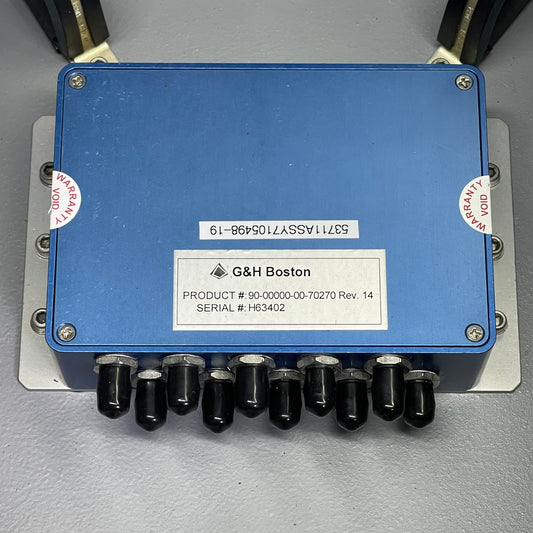G&H BOSTON Analog Signal Multiplexer in Protective Container 90-00000-00-70270 Rev. 14