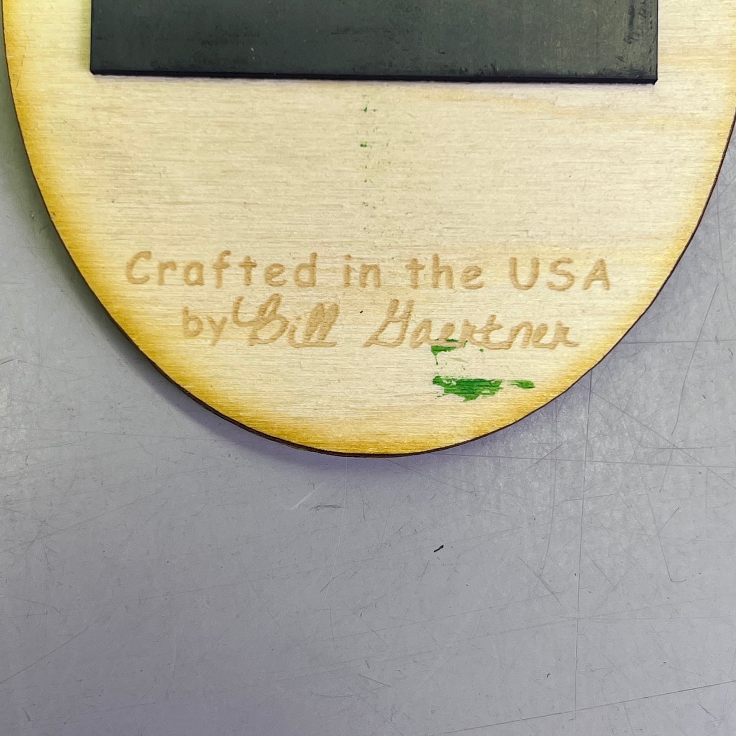 (2 PACK) Baby Bears Tree Laser Cut Wood Magnet Souvenir JUNEAU, AK Made In USA