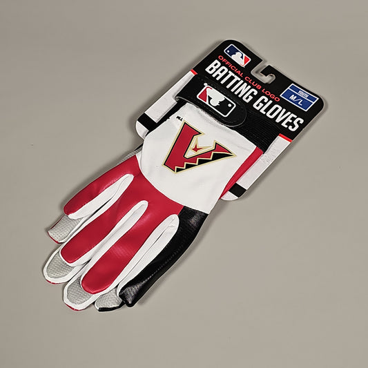FRANKLIN SPORTS (6 PAIR) Arizona Diamondbacks Youth Batting Gloves Sz Youth M/L 76016F29P6