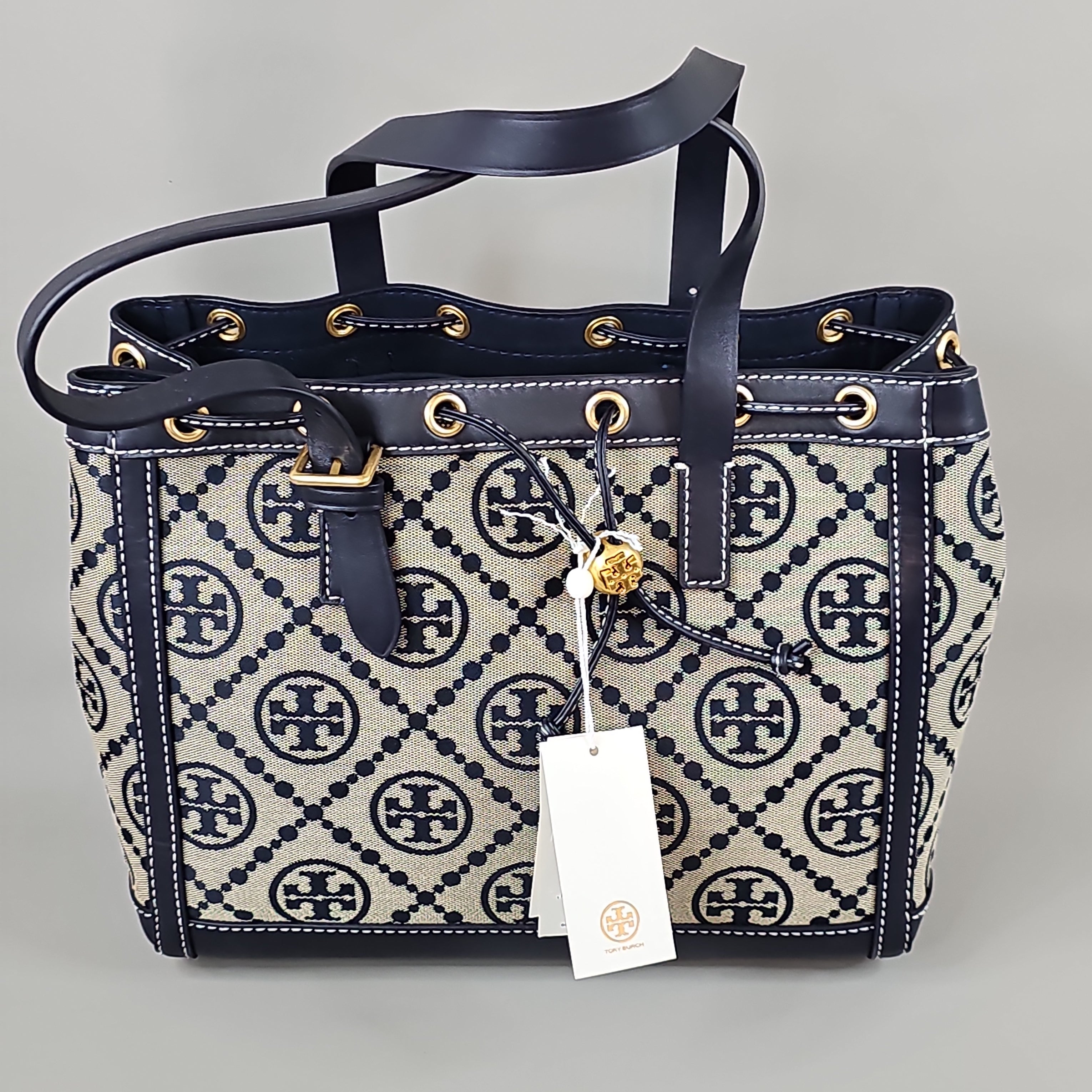 Tory Burch T Monogram Braided Floral Mini Shoulder Bag