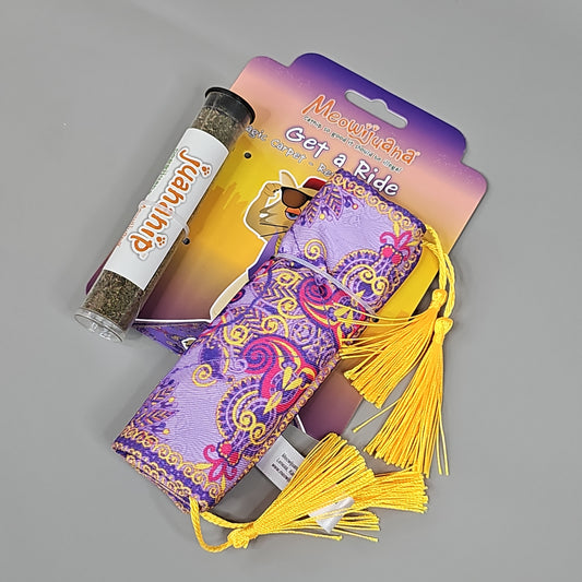 SMARTER PAW Meowijuana Organic Catnip Toy CASE OF 24! Get a Ride Magic Carpet Cat Toy (New)