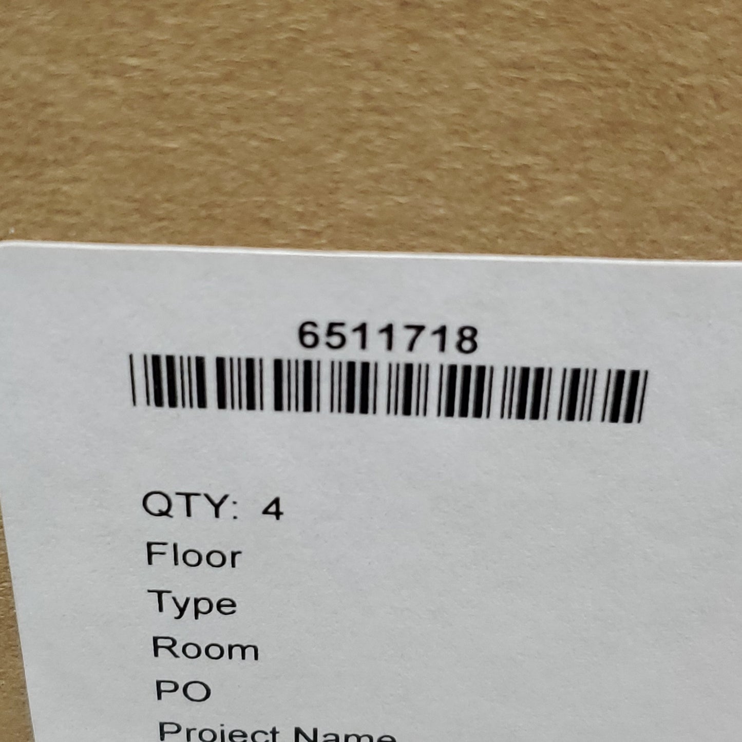 ZA@ CRESTRON 4 PK of LED Light Trim 5" White LFX-DL-TRIM (New) A