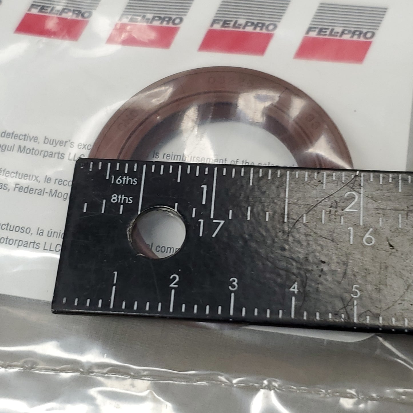 FEL-PRO Crankshaft Front Seal Set TCS46009 (New)