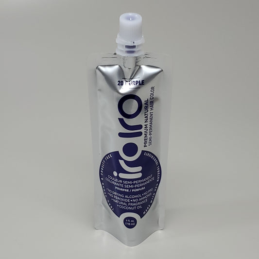 IROIRO 12 PK! Premium Natural 20-Purple Semi Permanent Hair Color 4 fl oz (New)