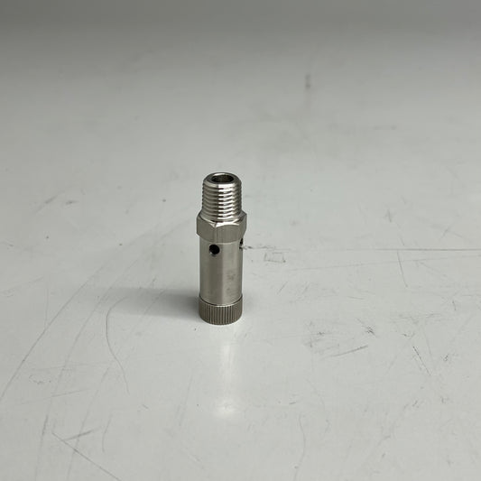 DERNORD (10 Pack) Long Pressure Relief Valve 2.5" by .5" by .5" Silver 45825