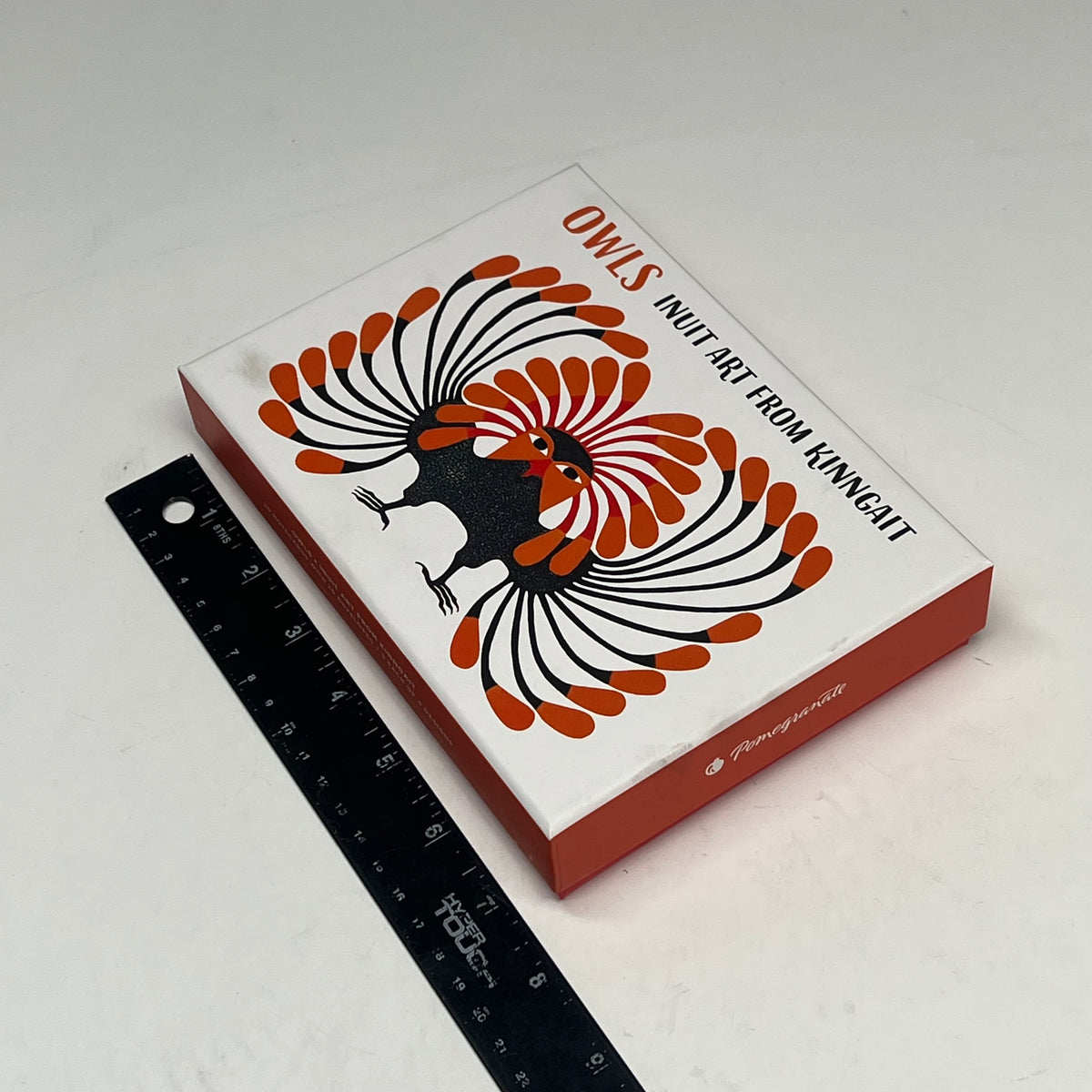 POMEGRANATE (20 PACK) Owls Inuit Art From Kinngait Notecards W/ Envelopes 4x6"