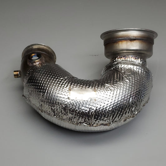INSULTECH Exhaust Muffler/Turbo Outlet Insulated Pipe U-Shape 0176686001 (New)