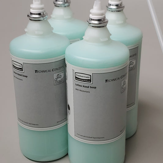 TC OneShot 4PK! Green Certified Lotion Hand Soap Refill 800ml ea FG4013111 (new)