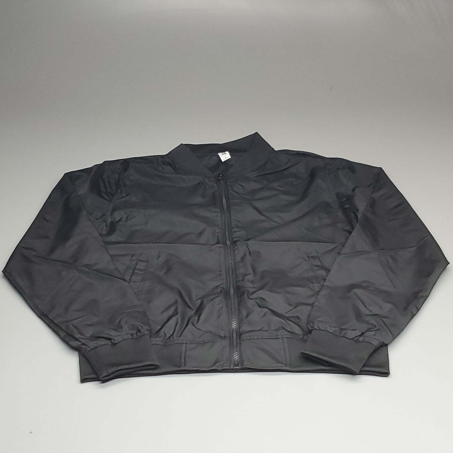 INDEPENDENT TRADING CO. Men's Lightweight Bomber Jacket Sz S Black (New)