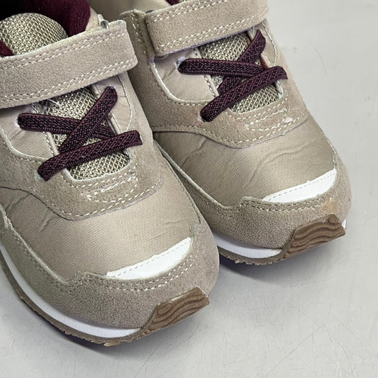 OSHKOSH G'gosh Eddi Athletic Toddler Sneaker Boy's Sz 11 Khaki OF21A01B