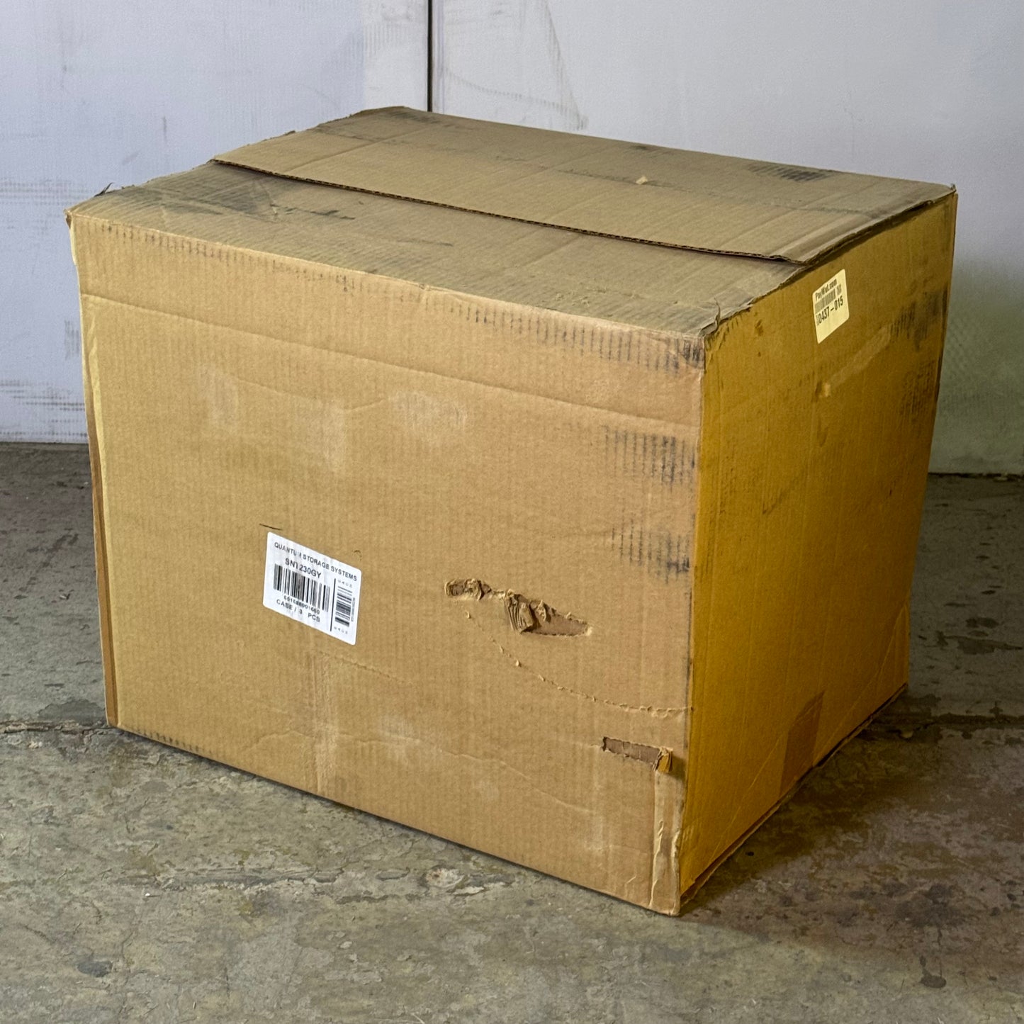 QUANTUM STORAGE SYSTEMS (3 PACK) Stack And Nest Container 19"W x 20"L x 13"H Grey SNT230GY