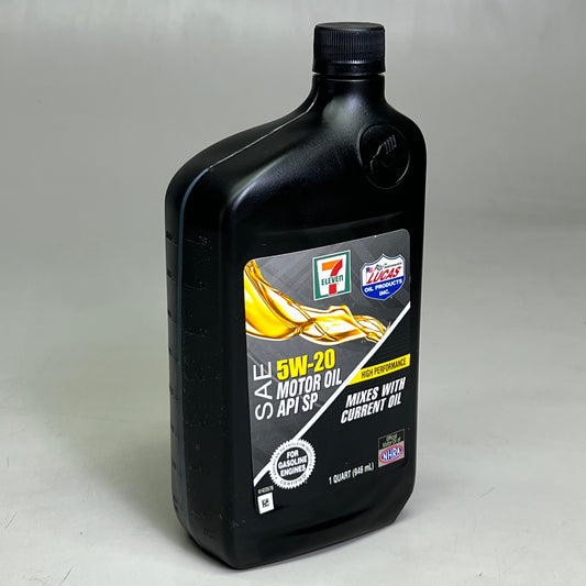 LUCAS (6 PACK) 5W-20 High Performance Engine Motor Oil 1 qt/ 946 ml