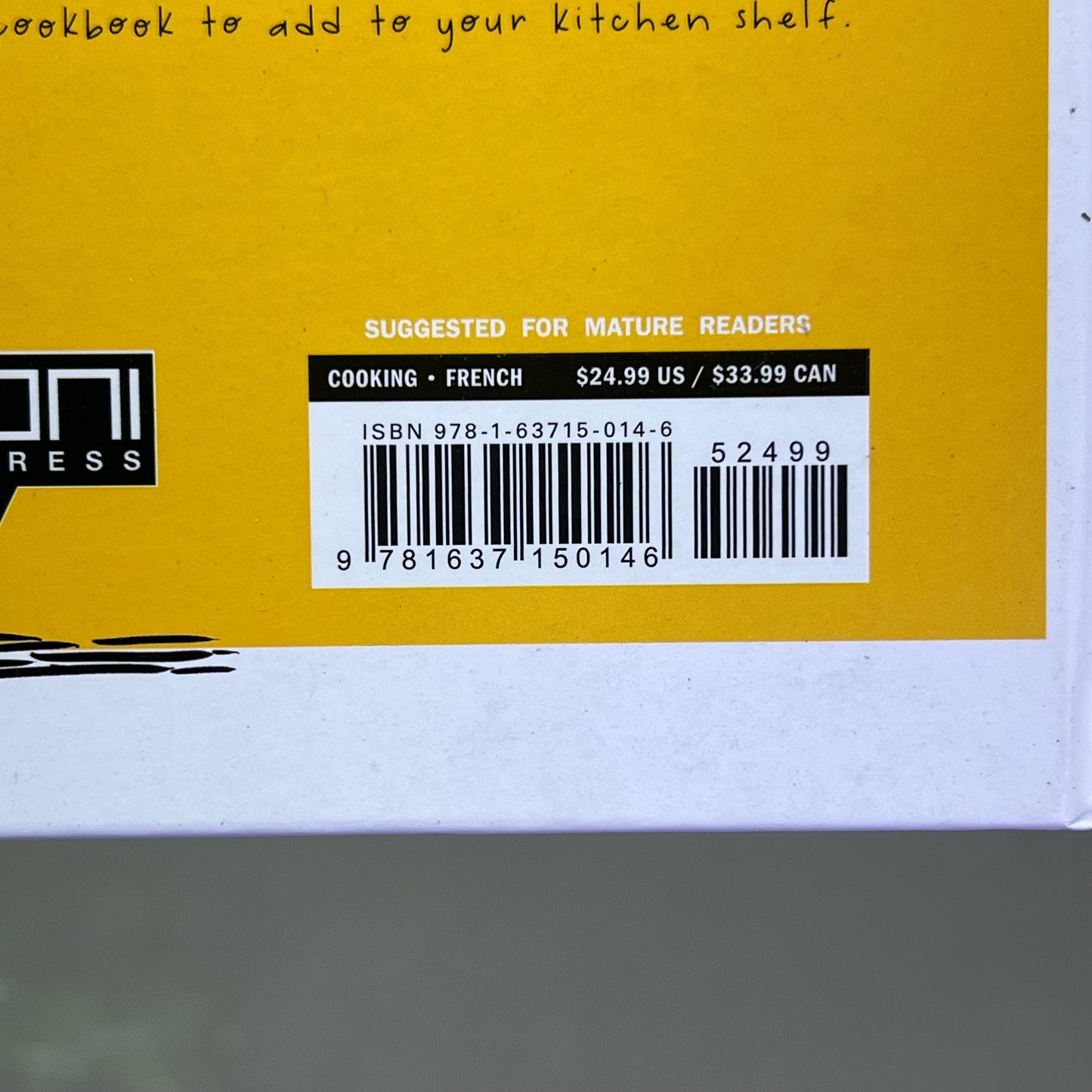 TO DRINK & TO EAT Treats & Tribulations From A French Kitchen Vol. 3 Hardback