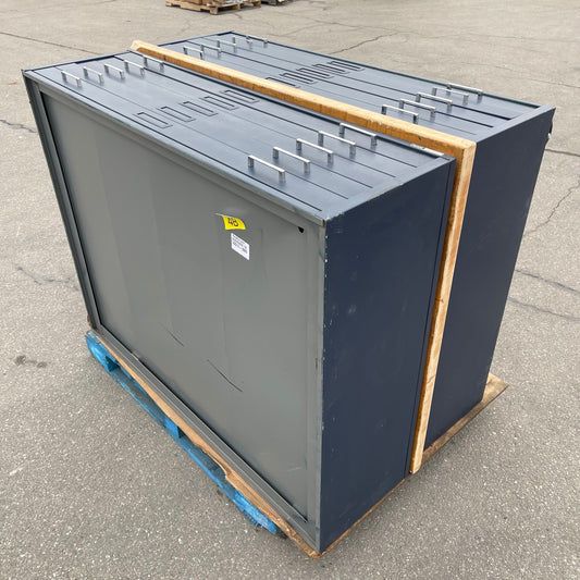 ZA@ Pallet of MAYLINE C-file Flat Cabinet Dark Blue (AS-IS)
