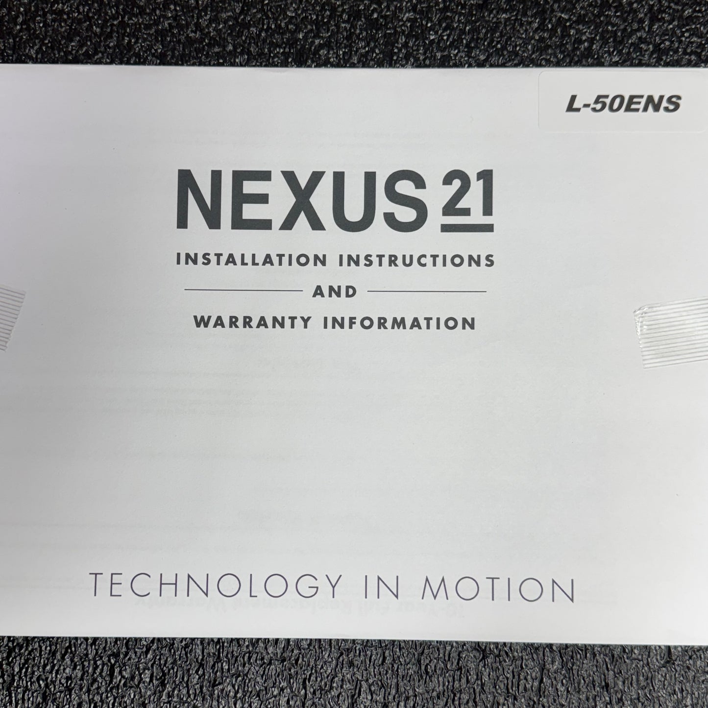 NEXUS 21 (3 BOXES) Pop-Up TV Lift w/ Manual Swivel – For Up To 60″ TV L-50ENS