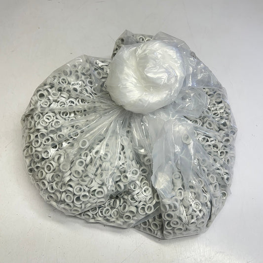 ZA@ MOLDING LABEL (10000 PACK) Cassette Tubing Locking Collar White ACH-350078-TJ