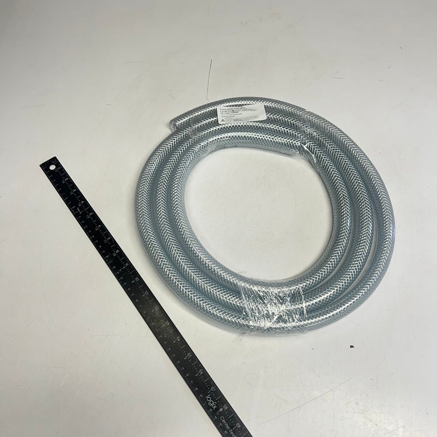 ZA@ KURITEC (LOT OF 28, 10' EACH) Food Grade FDA Hose 280' TOTAL 3/4" ID Clear K3155-12-10
