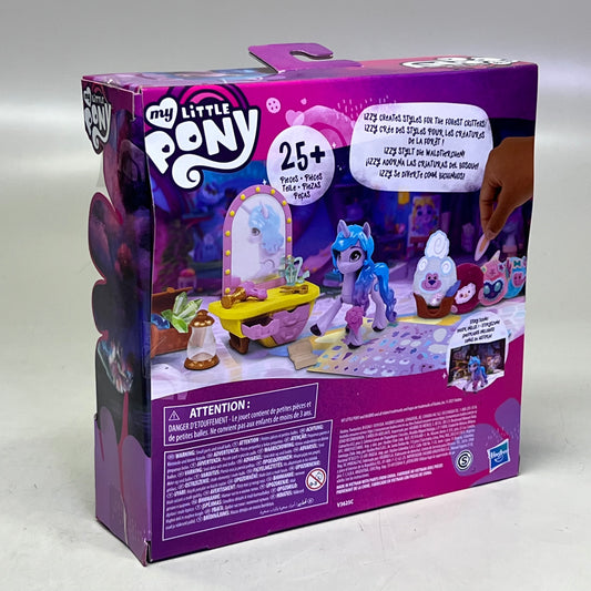 ZA@ HASBRO My Little Pony Izzy Moon Bow 25+ Pcs Purple A