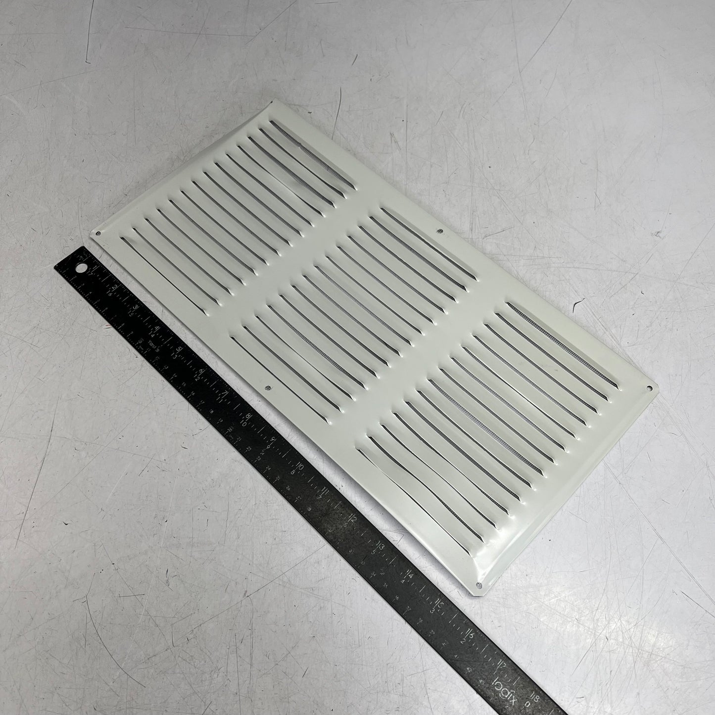 Bulk Wall Mount Vents Screen 15.5"x7.5" Off White 416-01322 (As-Is)
