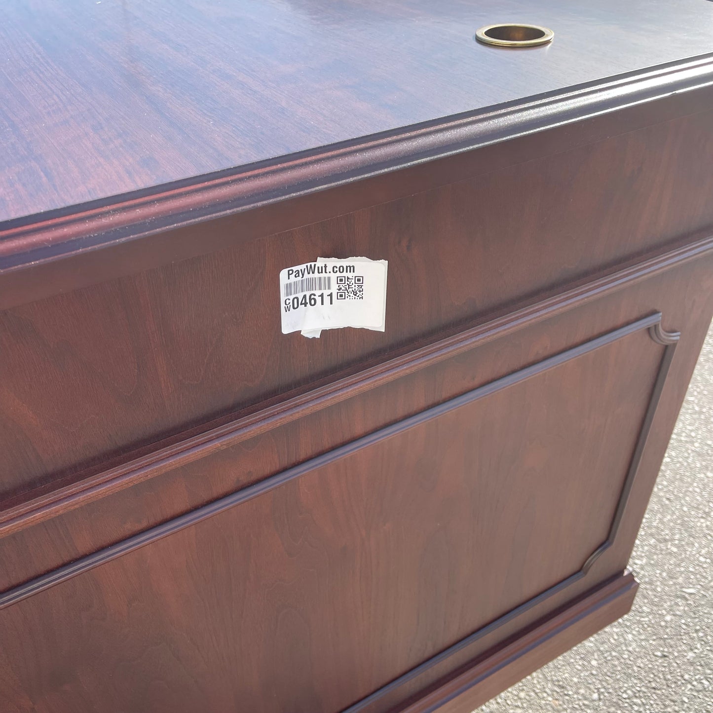 DARRAN Traditional Executive Desk Mahogany