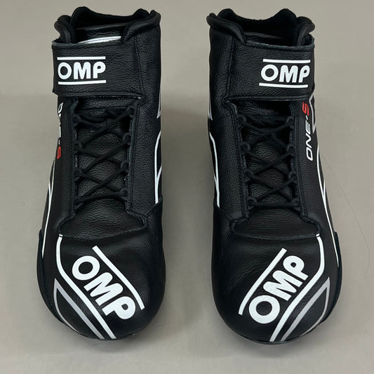 OMP ONE-S Fia Standard Racing Shoes 8856-2018 Men's SZ 11.5 EU45 Black IC0-0822-A01