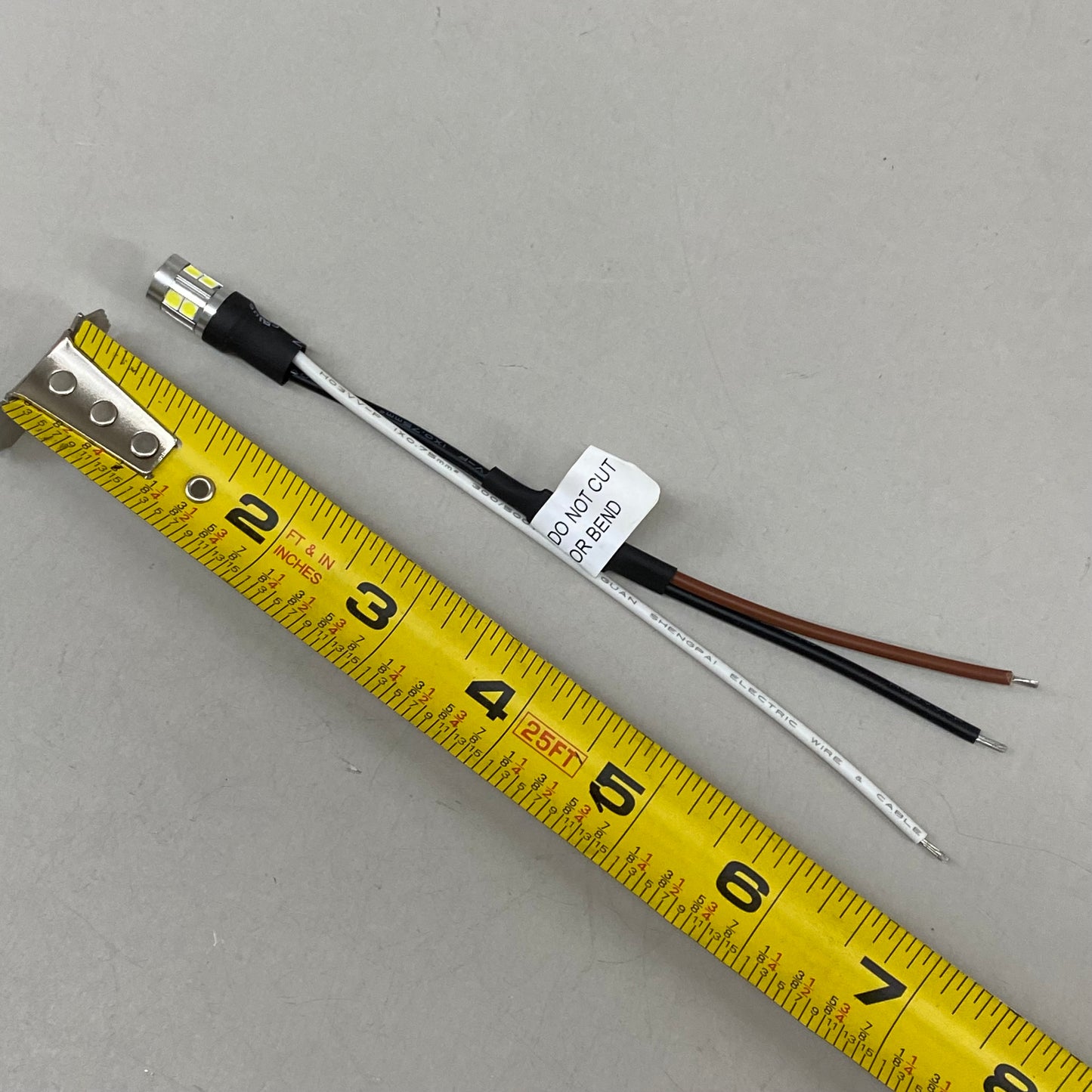 BLUE OX (10 PACK, 1 Box) Tail Light LED Bulbs/Socket Kit Clear BX88270