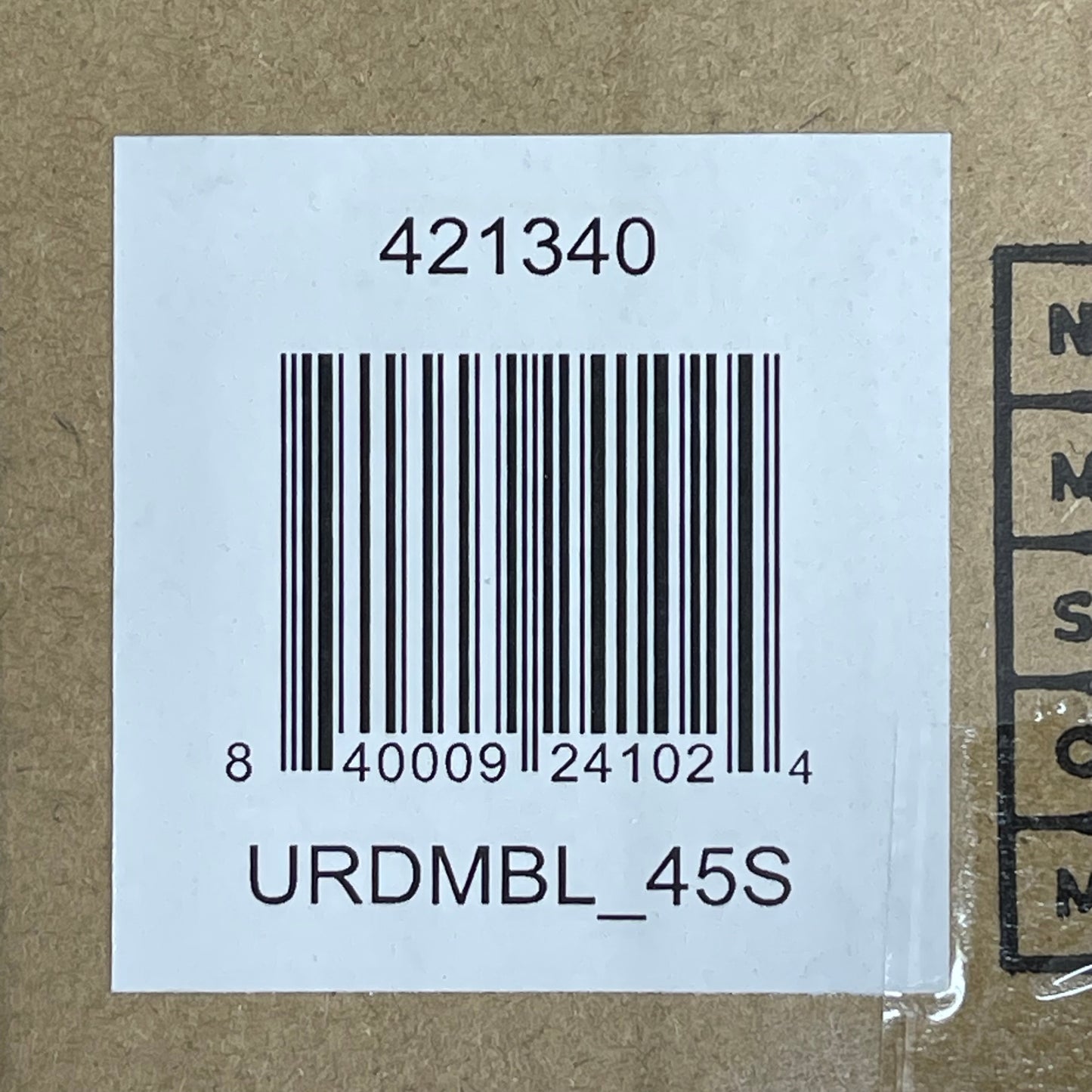 TITAN FITNESS Single Round Urethane Dumbbell 45lb Black & Chrome URDMBL_45S