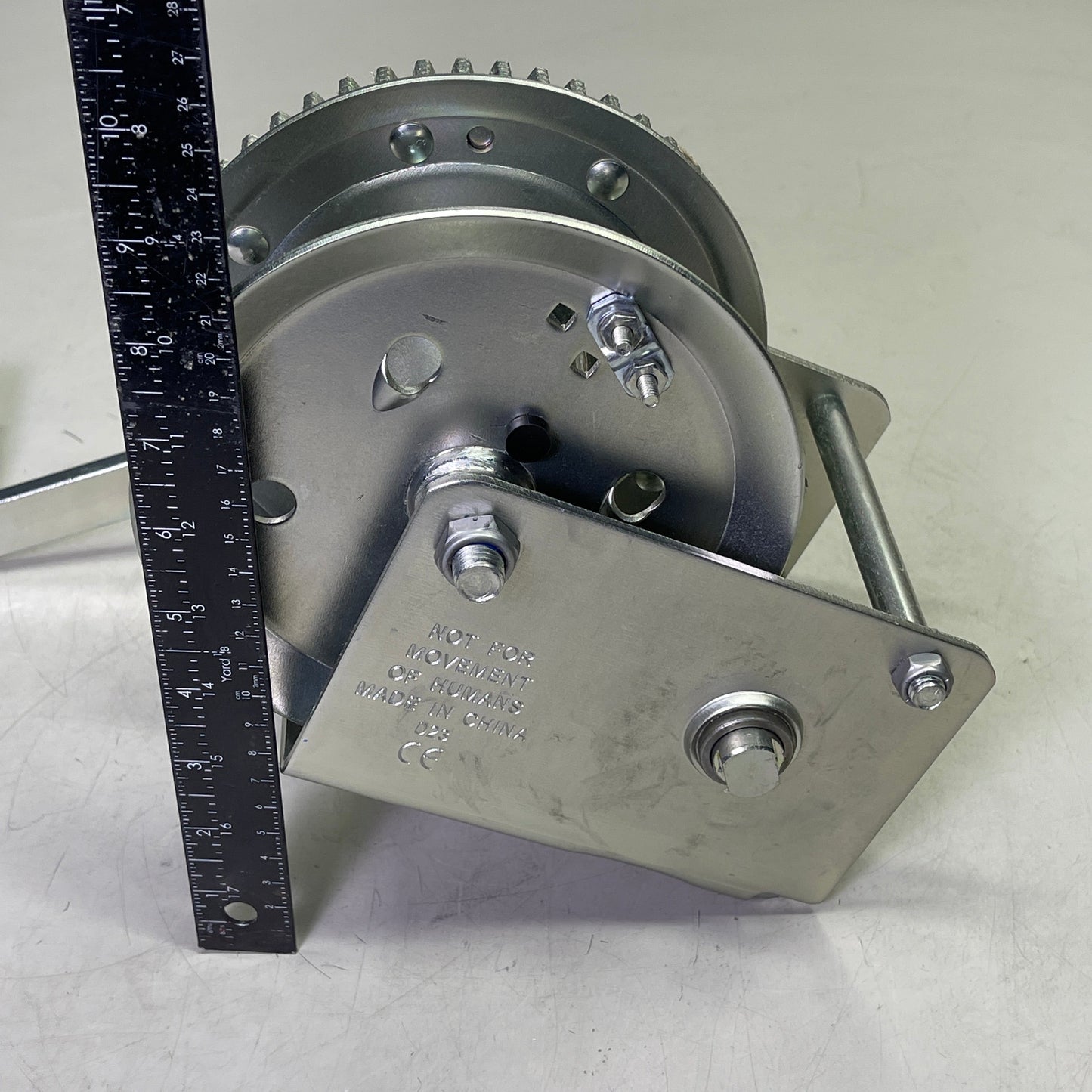 FULTON Automatic Brake Hand Winch, 1500-Lb. Load Capacity 143101