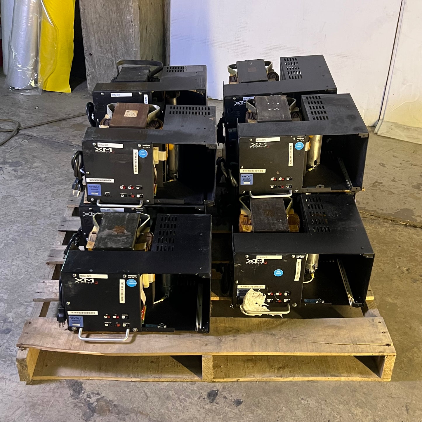 ZA@ Pallet of ALPHA Inverter Module XM2 Power Supply (AS-IS, Not Complete)