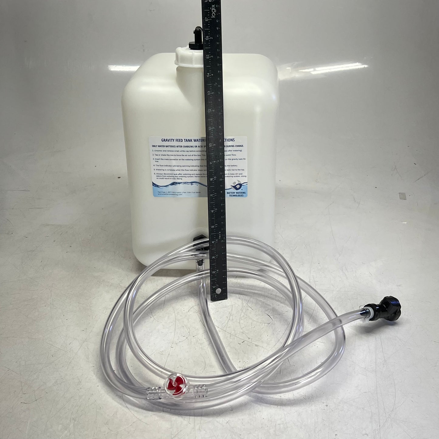 BATTERY WATERING TECHNOLOGYS Gravity Feed Tank Watering 5 Gal NT2000GFR