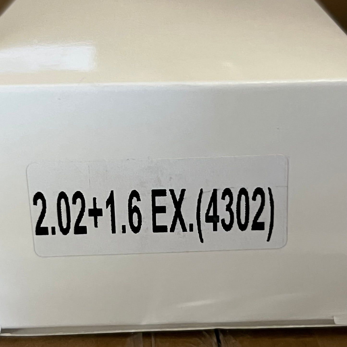 (Set of 4) Super Duty Steel Intake Valves 2.02+1.6 EX 4302, Silver