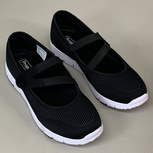 PROPET Travel Walker Evo Mary Jane Knit Shoes Women's SZ 11 Black WAT063MBLKN-11