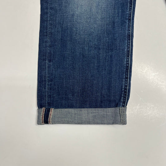 SILVER JEANS CO Suki Curvy Fit Mid Rise Capri Jean Women's Sz 18W/23.5 Indigo