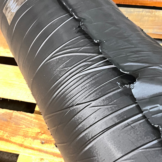 ZA@ Huge!!! Plastic Roll for Covering Floors, Construction Areas & More 48" Width Black