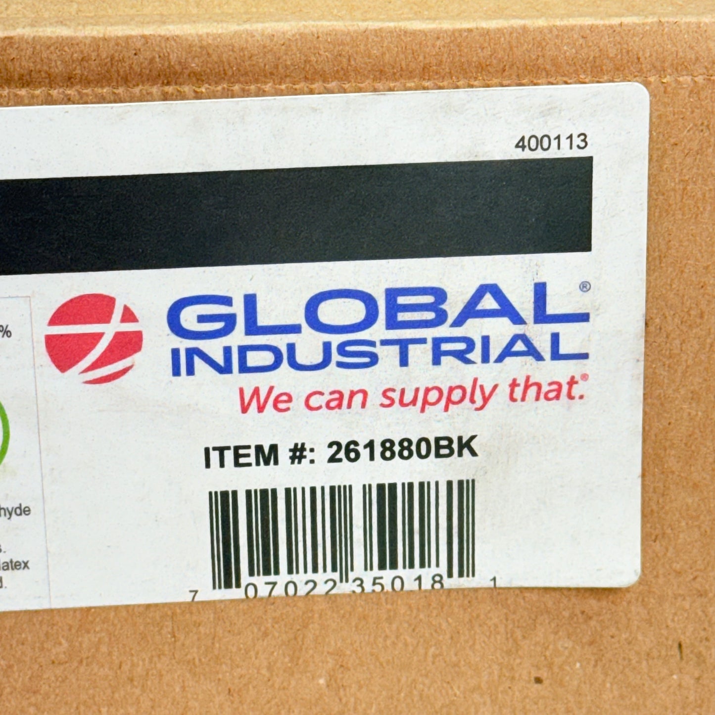 GLOBAL INDUSTRIAL (5 PACK) 13" Stripping Pad Floor Maintenance Black 261880BK