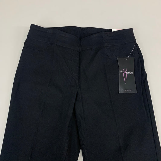 MULTIPLES Narrow Leg Pant Petite Women's Sz 10 Black