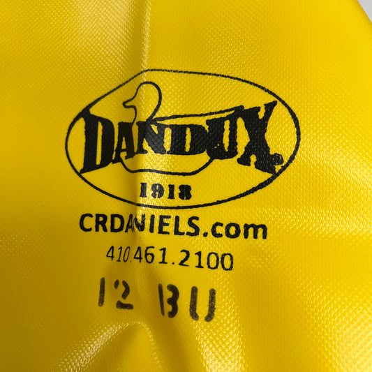 DANDUX Vinyl Heavy Duty Replacements Liner 12 Bushel Yellow 400065G12Y